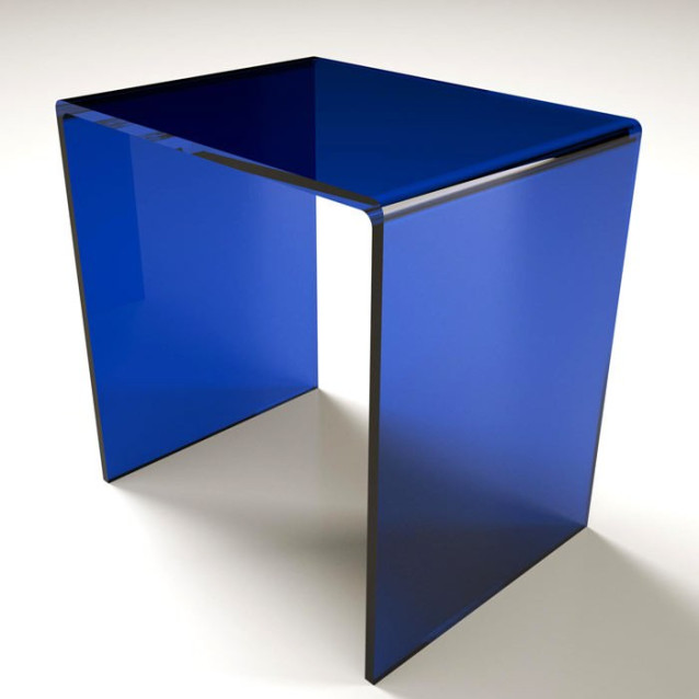 Sgabello a ponte in plexiglass | 14 colori