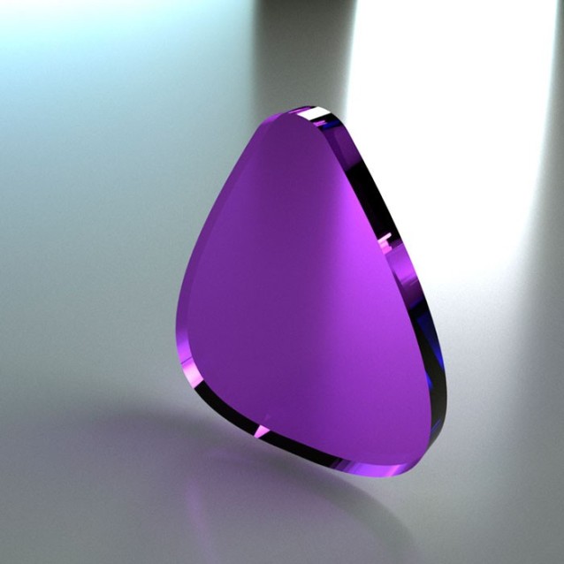 Square laundry basket | Plexiglass  | 11 colors available |  With or without wheels