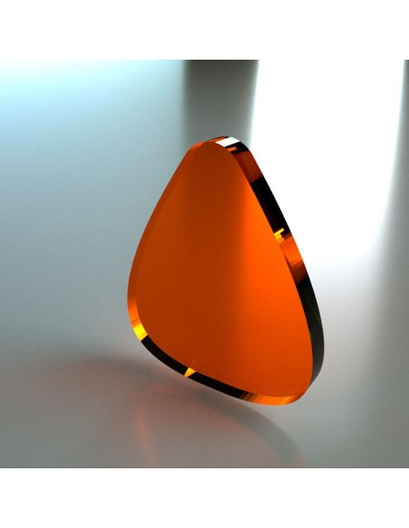 Square laundry basket | Plexiglass  | 11 colors available |  With or without wheels