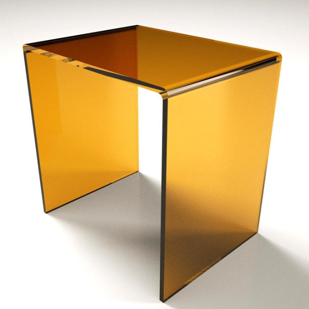 Sgabello a ponte in plexiglass | 14 colori