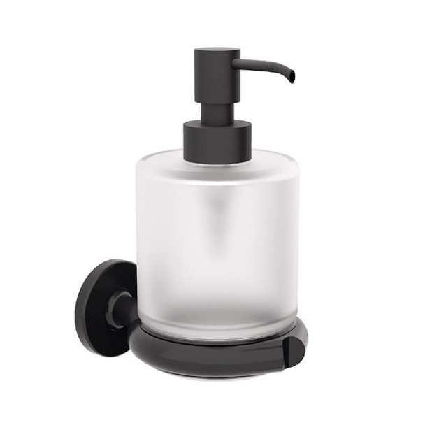 Porta bicchiere a muro | Cromato o nero | Sbecà