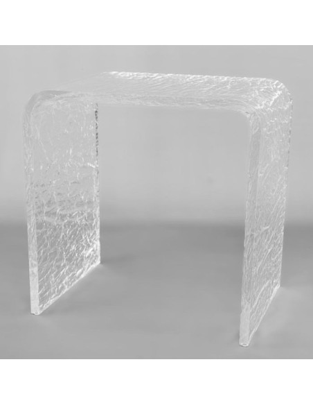 Sgabello a ponte in plexiglass | 10 colori