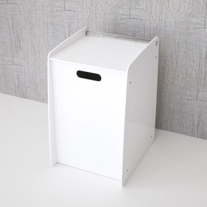 Portabiancheria rettangolare in Plexiglass | serie Laundry | Petrozzi