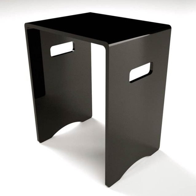 Sgabello in plexiglass | Disponibile in 10 colori | Serie Comodo