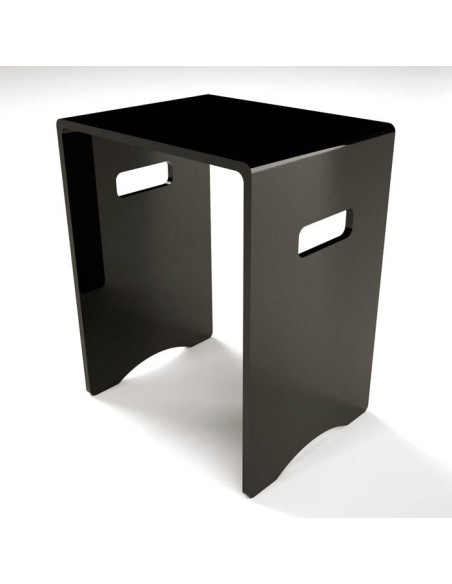 Sgabello in plexiglass | Disponibile in 10 colori | Serie Comodo