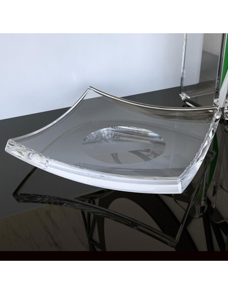 Towel holder | Plexiglass | Transparent | Cosmea Collection