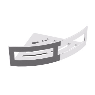 Mensola box doccia verniciata | 2 ripiani | Filo | Lineabeta