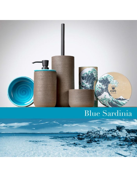 Soft touch resin toilet brush holder available in matt white or grey