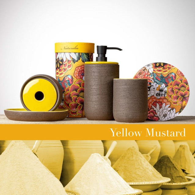 Soft touch resin toilet brush holder available in matt white or grey