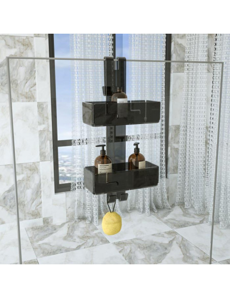 Shelf hanger for shower box | Plexiglass | 7 colors available