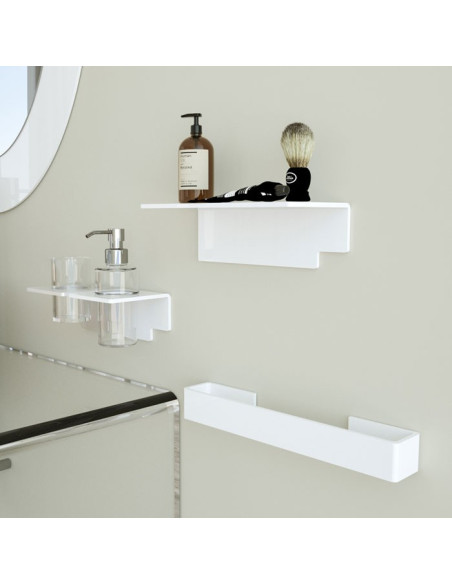 Towel holder | Plexiglass | Transparent | Cosmea Collection