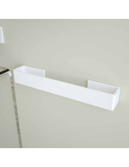 Towel holder | Plexiglass | Transparent | Cosmea Collection