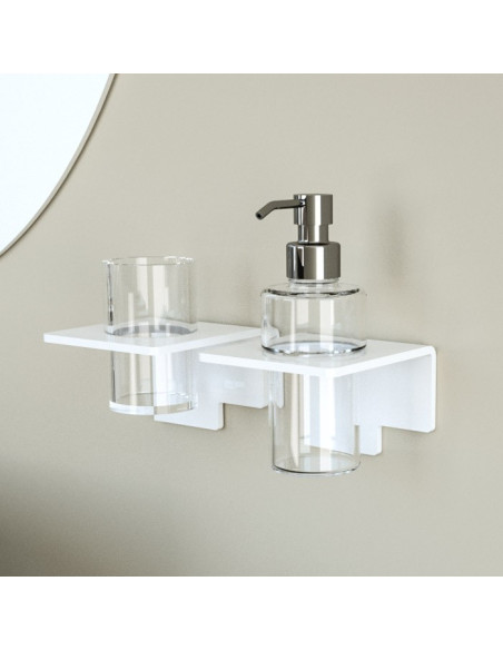 Shelf hanger for shower box | Plexiglass | 7 colors available