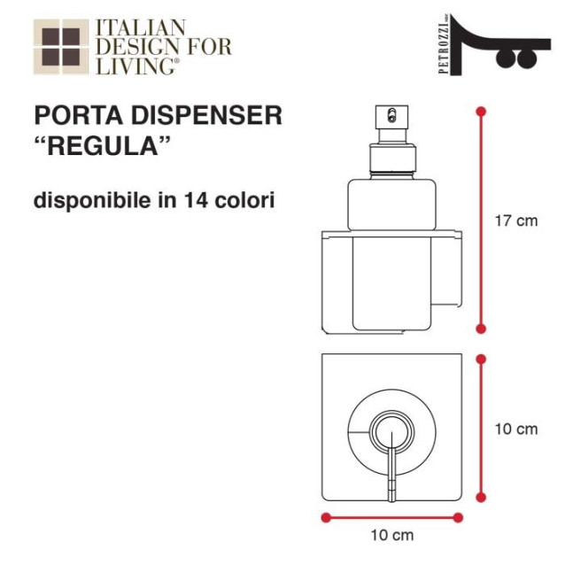 Shelf hanger for shower box | Plexiglass | 7 colors available