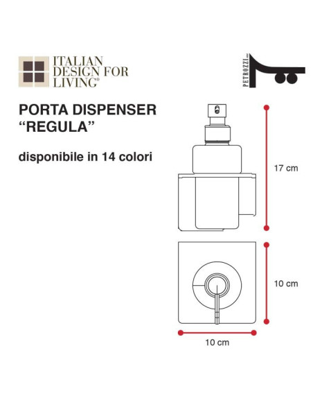Shelf hanger for shower box | Plexiglass | 7 colors available