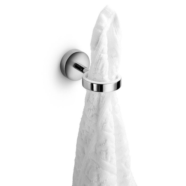 Anello porta salvietta da parete | Ottone cromato | Serie Baketo