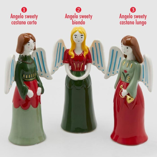 Angeli in ceramica