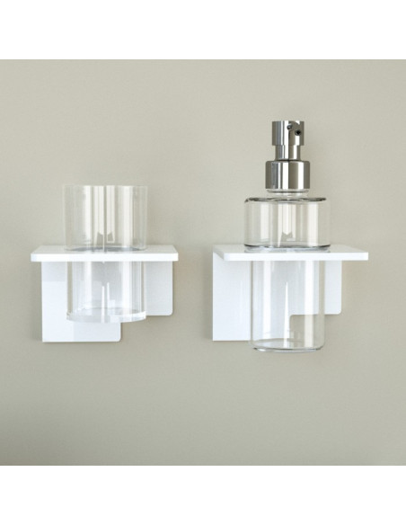 Shelf hanger for shower box | Plexiglass | 7 colors available