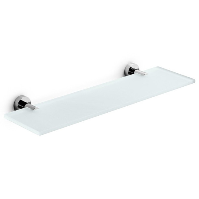 Mensola in vetro acidato | Vetro temperato | Supporti inclusi | Serie Baketo