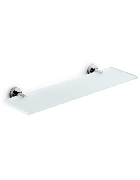 Mensola in vetro acidato | Vetro temperato | Supporti inclusi | Serie Baketo