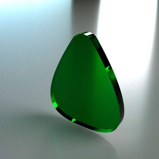 Freccia pedestal | Coloured plexiglass | Petrozzi