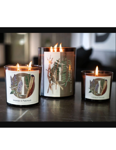 Black Pepper & Tonka Bean scented candle | Elementi | Pernici