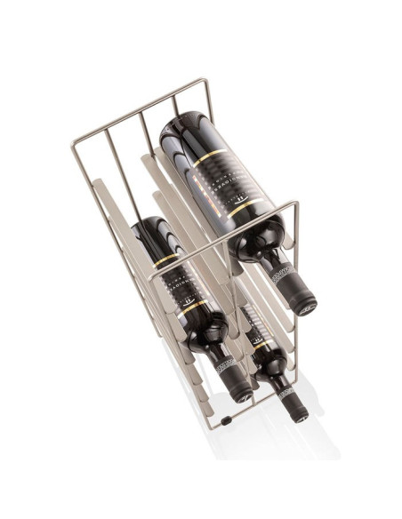 Ceramic toilet-brush holder with a grey rubber effect lining