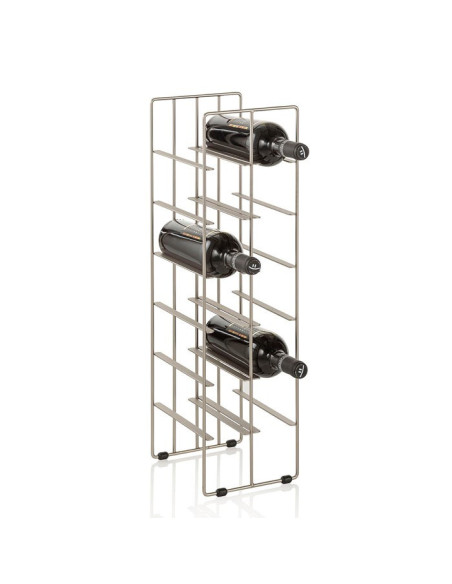 Ceramic toilet-brush holder with a grey rubber effect lining