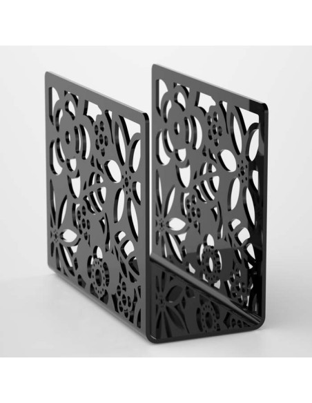 Portariviste in plexiglass in fantasia | 14 colori disponibili