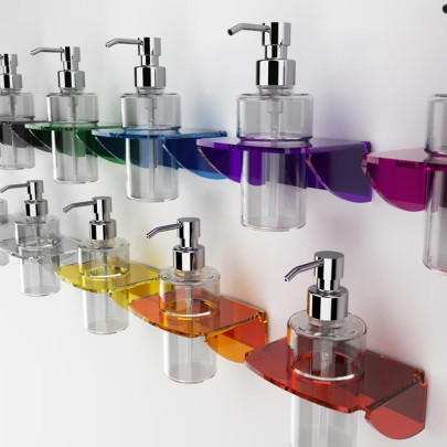 Portadispenser a parete | Plexiglass | Dea | Petrozzi