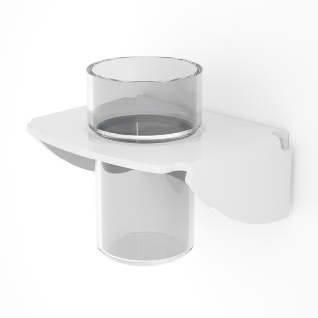 Porta bicchiere da parete | Plexiglass | Dea | Petrozzi