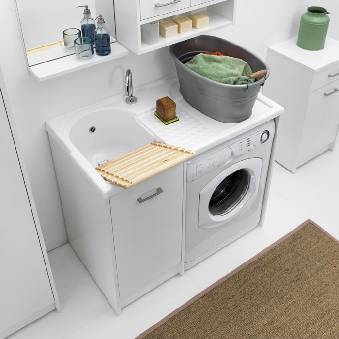Mobile lavapanni con box lavatrice, Domestica, Colavene