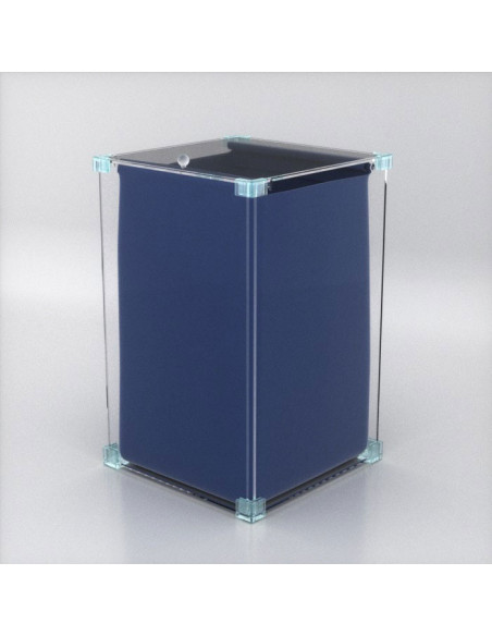 PORTABIANCHERIA QUADRATO | PLEXIGLASS | CON SACCO ESTRAIBILE | CON E SENZA RUOTE