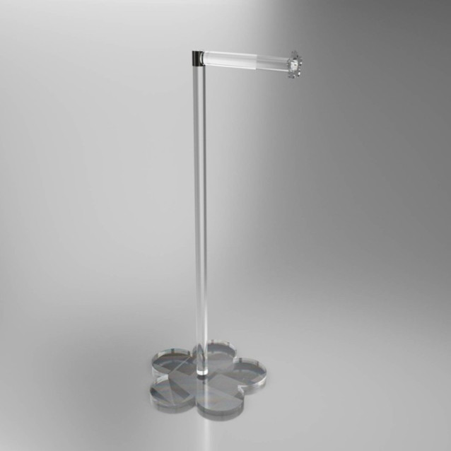 Freccia pedestal | Coloured plexiglass | Petrozzi