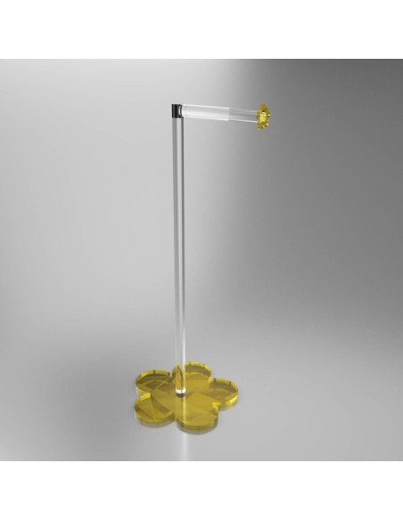 Freccia pedestal | Coloured plexiglass | Petrozzi