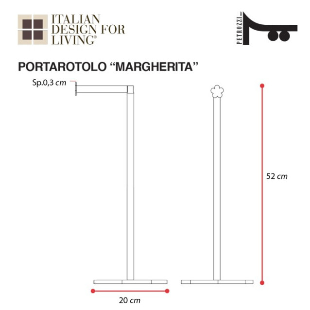 Freccia pedestal | Coloured plexiglass | Petrozzi