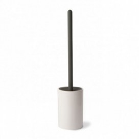 Toilet-brush holder for the floor with a brush handle in the original shape. Different colors available