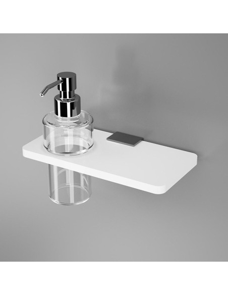Towel holder | Plexiglass | Transparent | Cosmea Collection