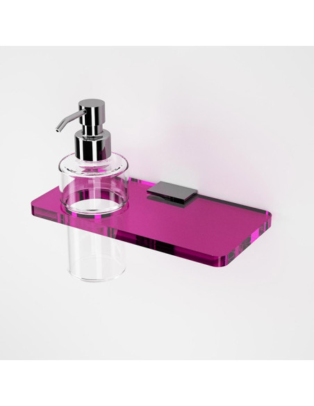 Towel holder | Plexiglass | Transparent | Cosmea Collection