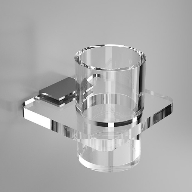 Towel holder | Plexiglass | Transparent | Cosmea Collection