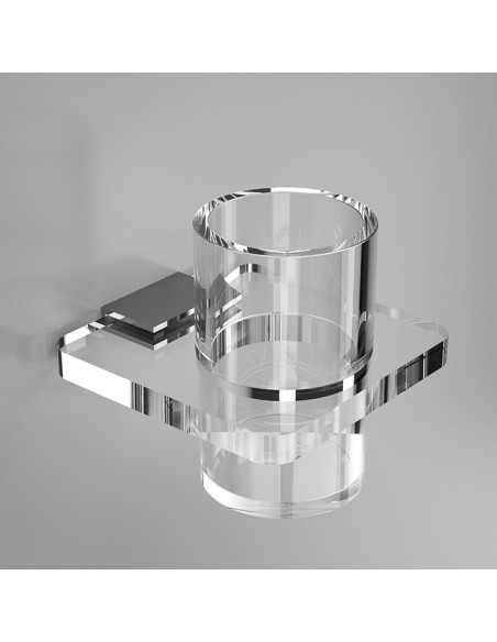 Towel holder | Plexiglass | Transparent | Cosmea Collection