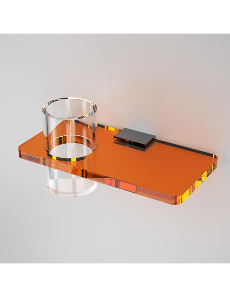 Towel holder | Plexiglass | Transparent | Cosmea Collection