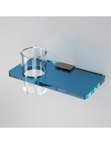 Towel holder | Plexiglass | Transparent | Cosmea Collection