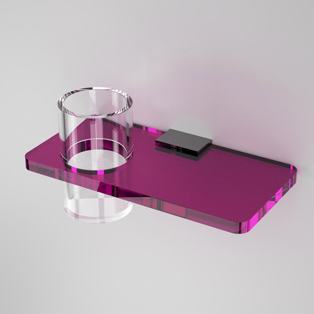 Towel holder | Plexiglass | Transparent | Cosmea Collection
