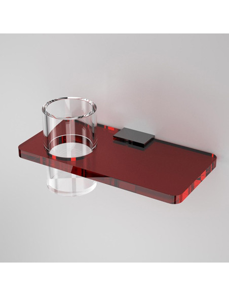 Towel holder | Plexiglass | Transparent | Cosmea Collection