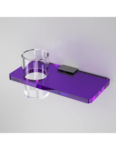 Mensola Portabicchiere | Plexiglass | Colorato | Ariel | Petrozzi