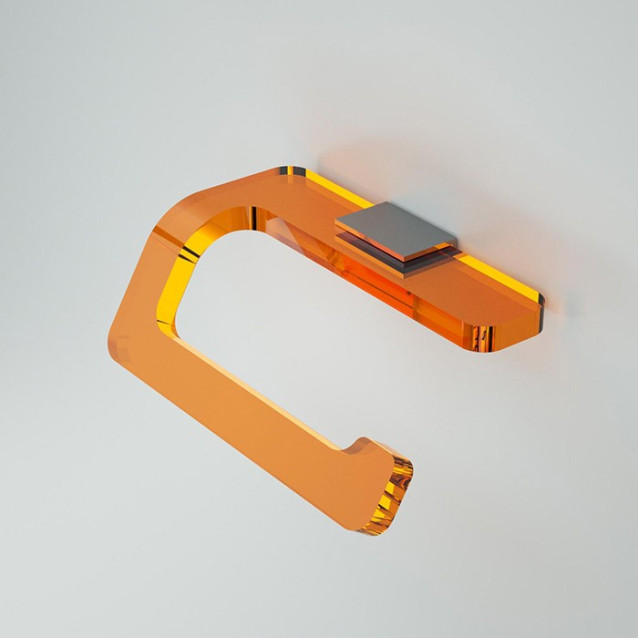 Towel holder | Plexiglass | Transparent | Cosmea Collection