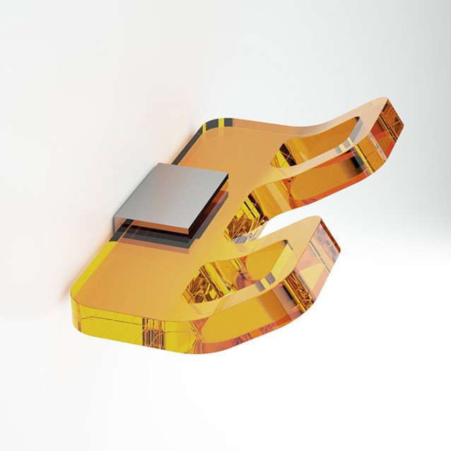 Appendiabito doppio | Plexiglass | Colorato | Ariel | Petrozzi