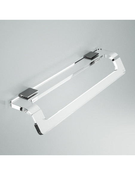 Towel holder | Plexiglass | Transparent | Cosmea Collection