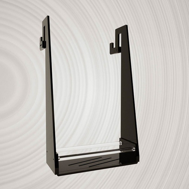 Mensola porta asciugamano appendibile ad 1 piano| Plexiglass | Colorato | Linea | Petrozzi